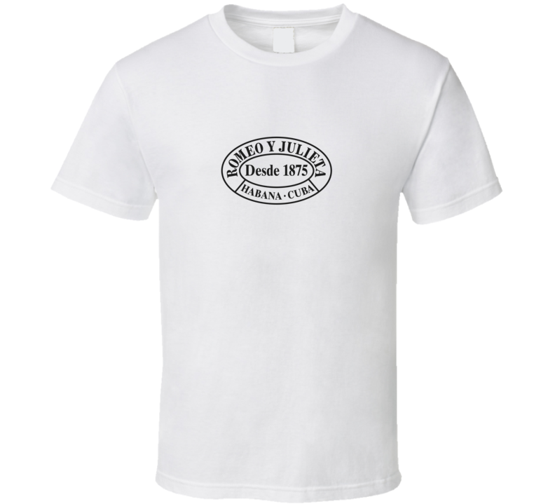 Romeo Y Julieta Havana Cuban Cigar Company T Shirt Romeo Y Julieta Havana Cuban Cigar Company T Shirt
