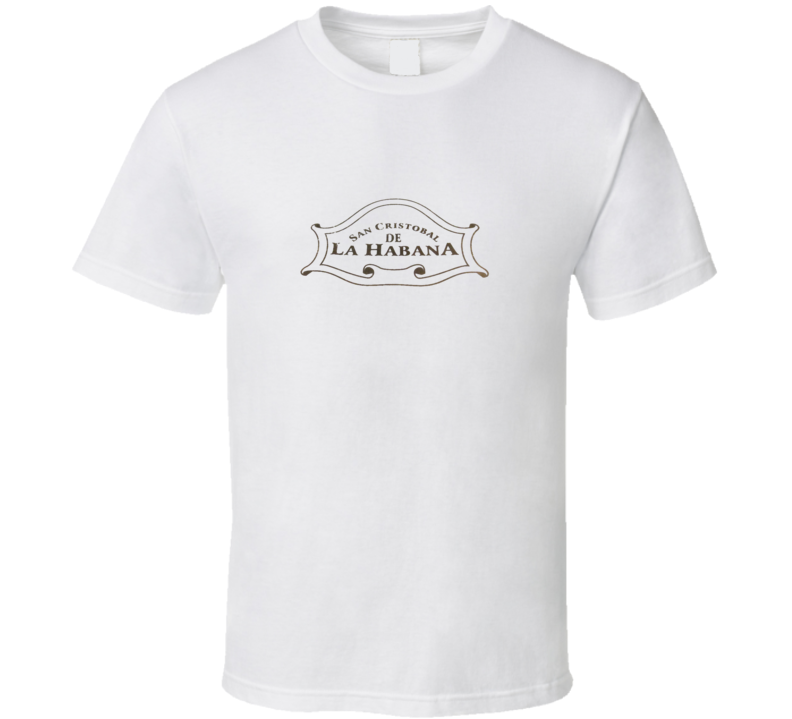 San Cristobal De La Habana Cuban Cigar Company T Shirt San Cristobal De La Habana Cuban Cigar Company T Shirt