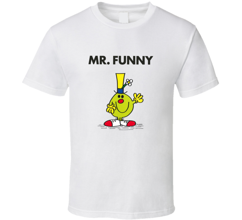 Mr Funny Character From Mr Men Book Series Fan T Shirt Mr Funny Character From Mr Men Book Series Fan T Shirt