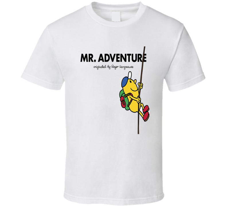 Mr Adventure Character From Mr Men Book Series Fan T Shirt Mr Adventure Character From Mr Men Book Series Fan T Shirt