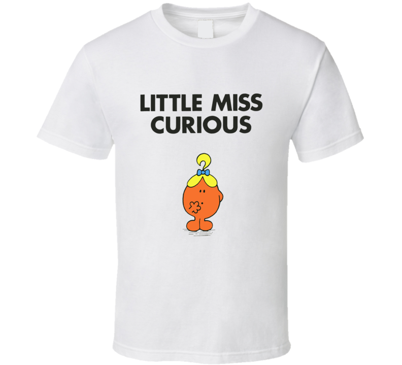 Little Miss Curious Character From Little Miss Book Series Fan T Shirt Little Miss Curious Character From Little Miss Book Series Fan T Shirt