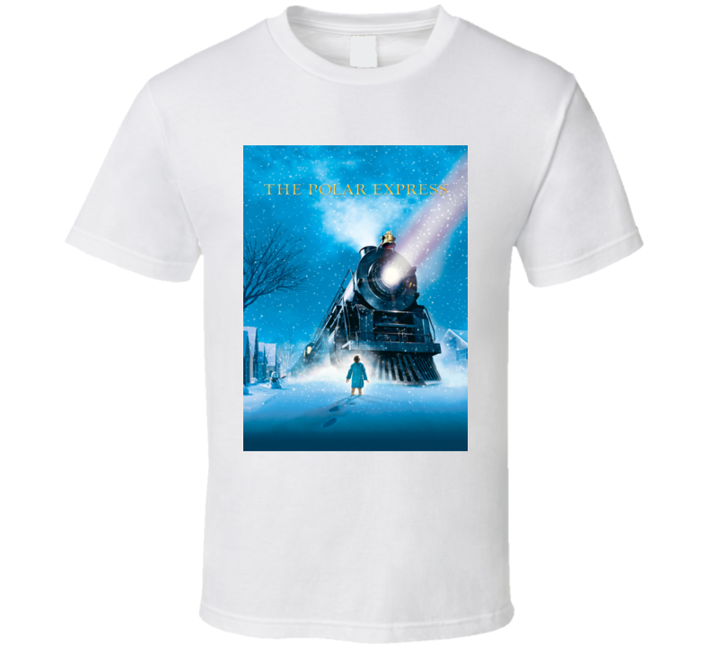 The Polar Express Christmas Movie Cover T Shirt The Polar Express Christmas Movie Cover T Shirt