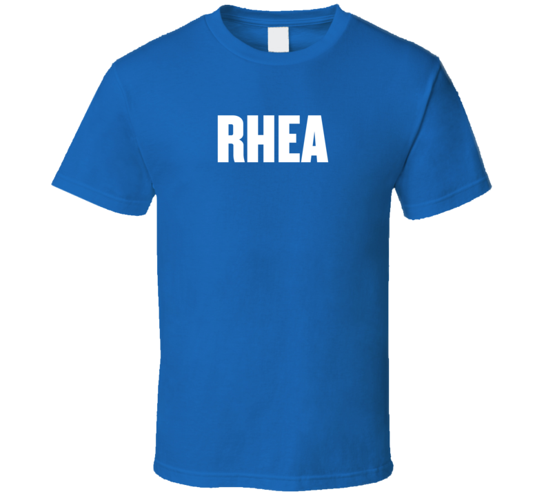 Rhea Name Block Letters T Shirt Rhea Name Block Letters T Shirt