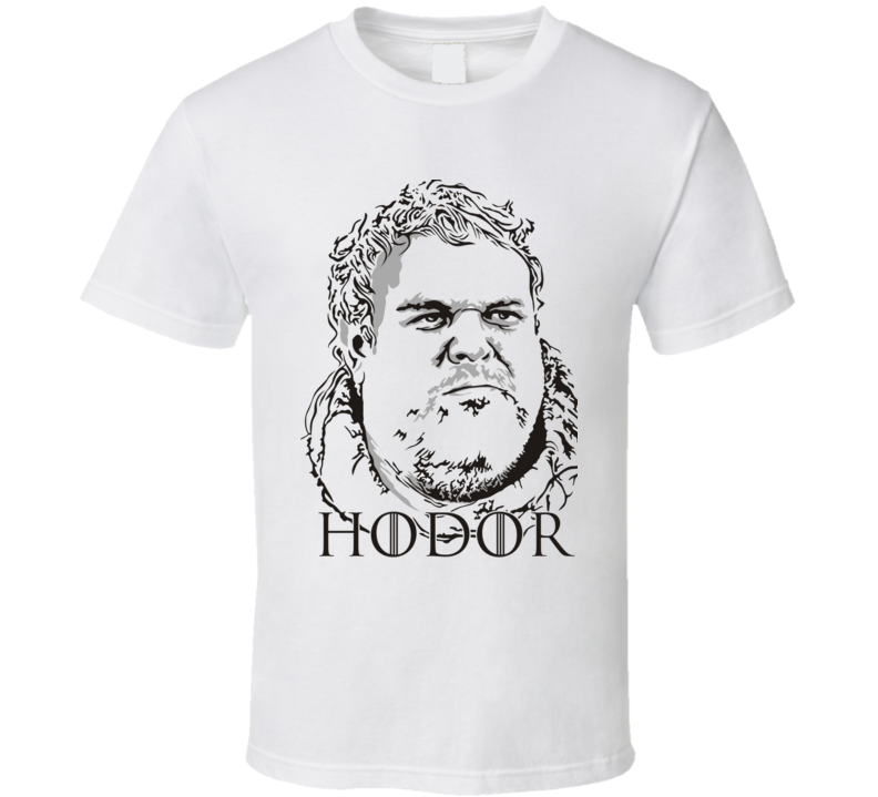Hodor Character From The TV Show Game Of Thrones T Shirt Hodor Character From The TV Show Game Of Thrones T Shirt