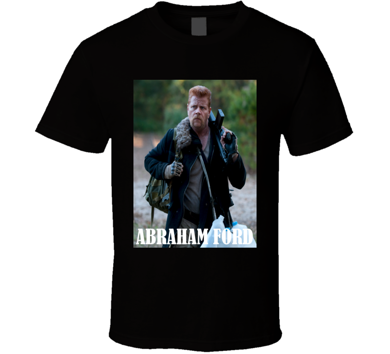 Abraham Ford Character From The TV Show The Walking Dead T Shirt Abraham Ford Character From The TV Show The Walking Dead T Shirt
