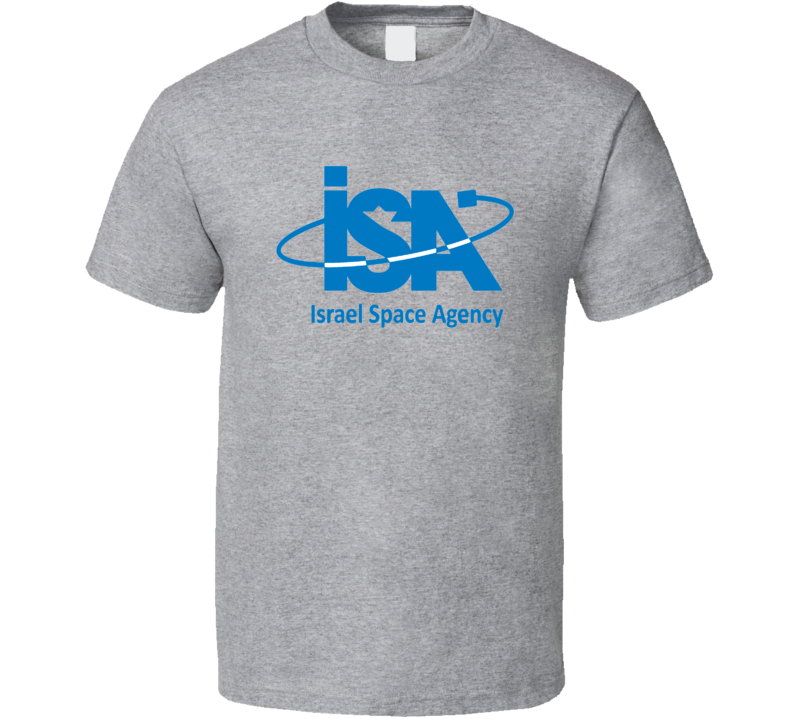 ISA Israel Space Agency Logo Shirt ISA Israel Space Agency Logo Shirt
