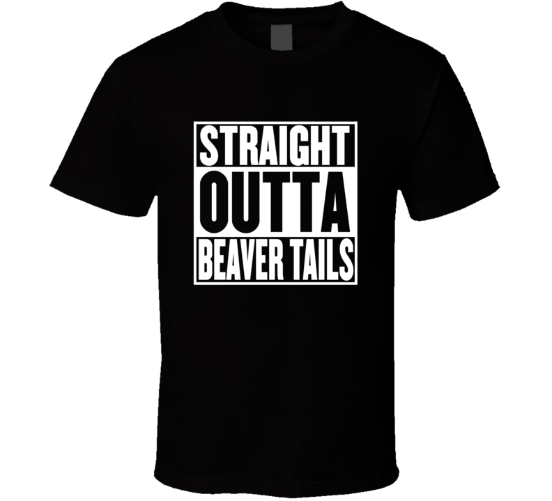 Straight Outta Beaver Tails Movie Parody Shirt Straight Outta Beaver Tails Movie Parody Shirt