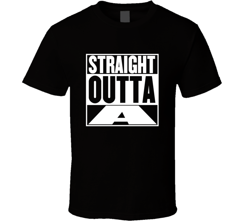 Straight Outta A Movie Parody Shirt Straight Outta A Movie Parody Shirt
