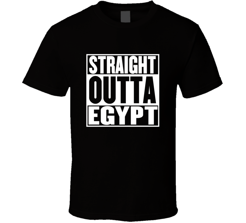 Straight Outta Egypt Movie Parody Shirt Straight Outta Egypt Movie Parody Shirt