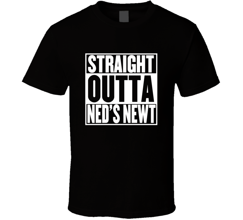 Straight Outta Ned's Newt Movie Parody Shirt Straight Outta Ned's Newt Movie Parody Shirt