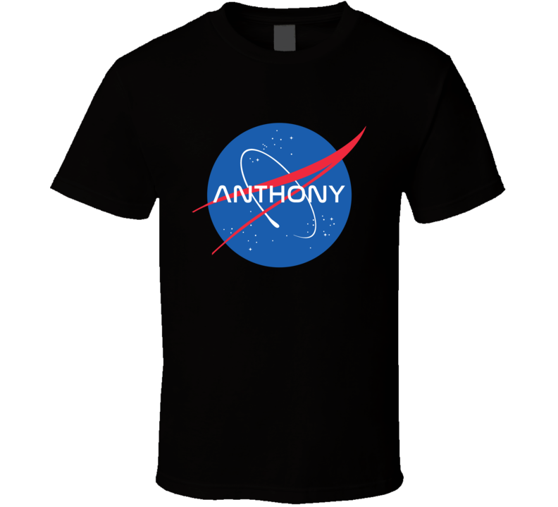 Anthony NASA Logo Your Name Space Agency T Shirt Anthony NASA Logo Your Name Space Agency T Shirt