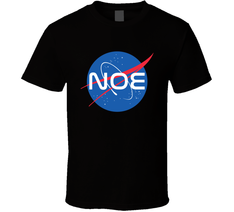 Noe NASA Logo Your Name Space Agency T Shirt Noe NASA Logo Your Name Space Agency T Shirt