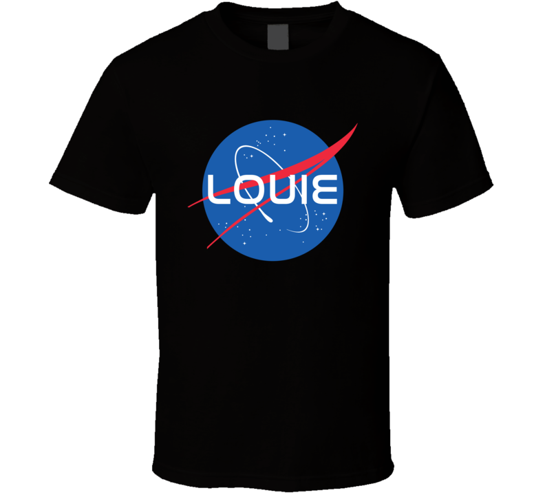 Louie NASA Logo Your Name Space Agency T Shirt Louie NASA Logo Your Name Space Agency T Shirt