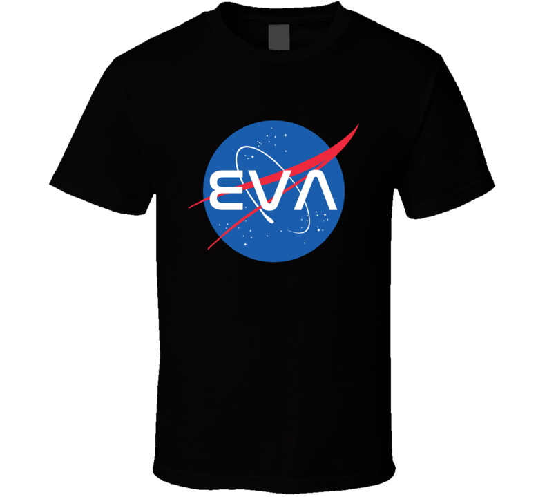 Eva NASA Logo Your Name Space Agency T Shirt Eva NASA Logo Your Name Space Agency T Shirt