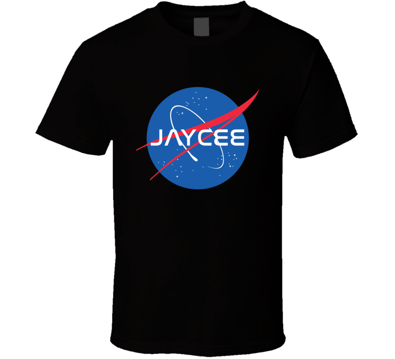 Jaycee NASA Logo Your Name Space Agency T Shirt Jaycee NASA Logo Your Name Space Agency T Shirt