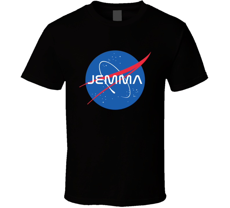 Jemma NASA Logo Your Name Space Agency T Shirt Jemma NASA Logo Your Name Space Agency T Shirt