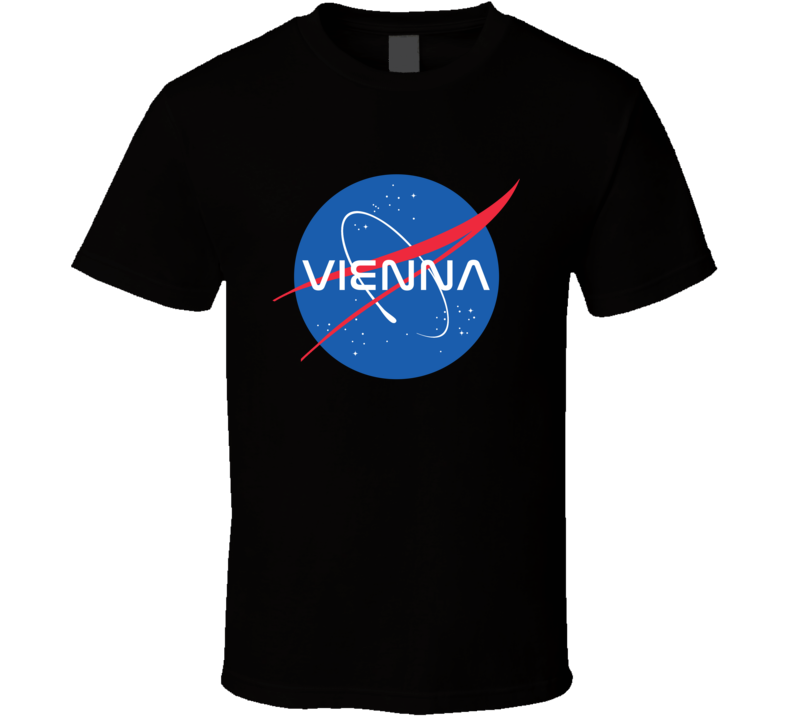Vienna NASA Logo Your Name Space Agency T Shirt Vienna NASA Logo Your Name Space Agency T Shirt