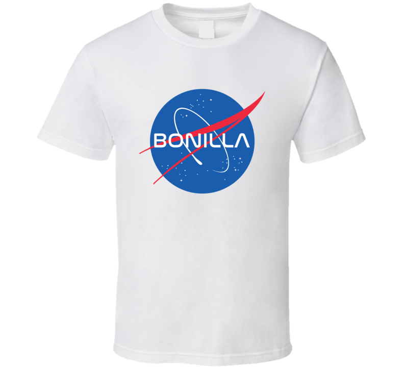 BONILLA NASA Logo Your Last Name Space Agency T Shirt BONILLA NASA Logo Your Last Name Space Agency T Shirt