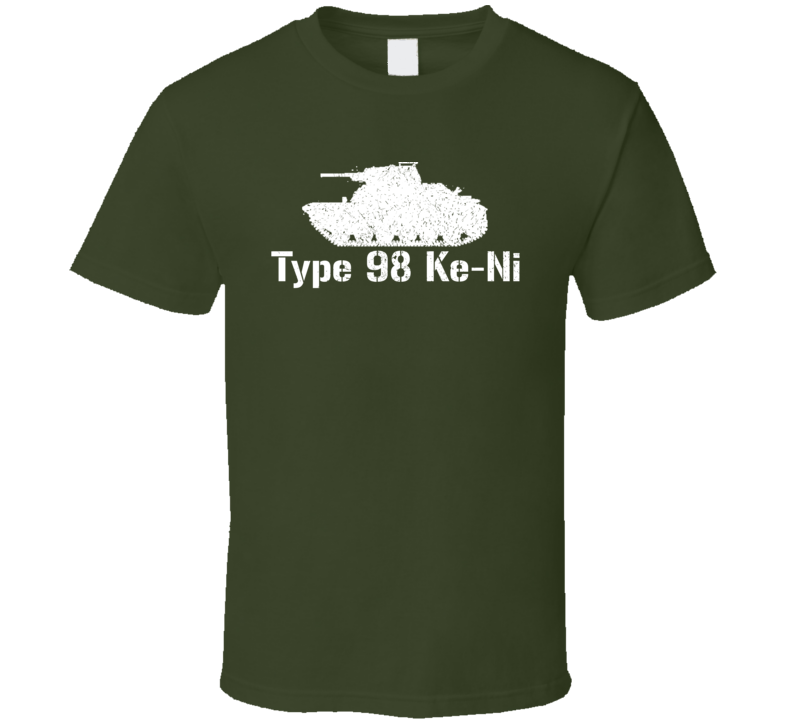 Japan Light Tank Type 98 Ke-Ni Military T Shirt Japan Light Tank Type 98 Ke-Ni Military T Shirt