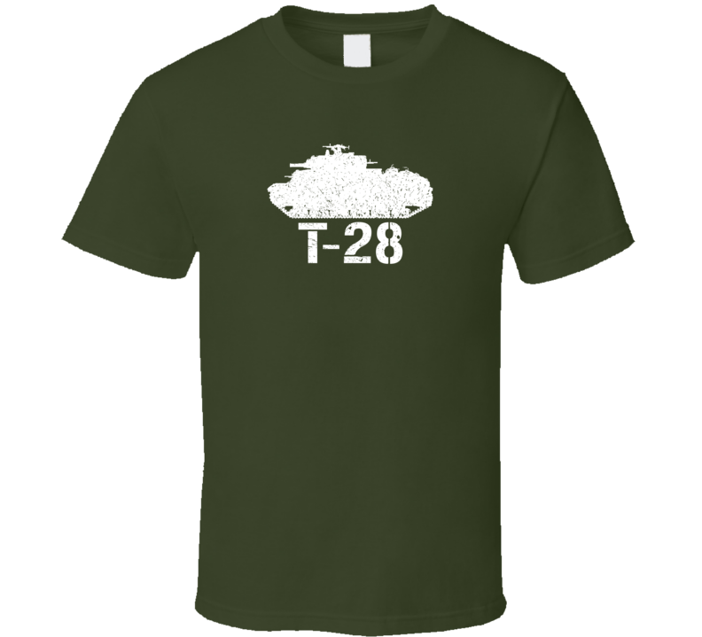 Soviet Union Medium Tank T-28 Military T Shirt Soviet Union Medium Tank T-28 Military T Shirt