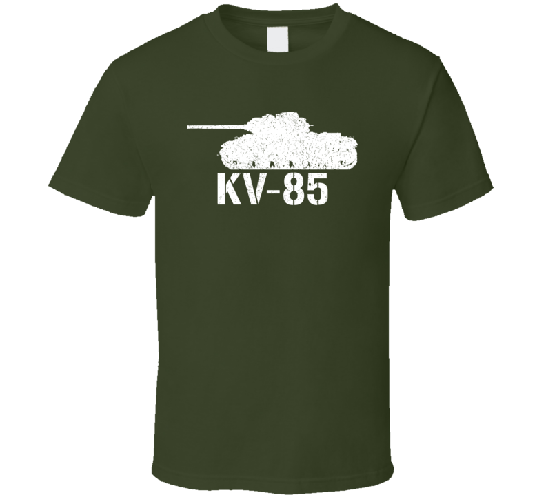 Soviet Union Heavy Tank KV-85 Military T Shirt Soviet Union Heavy Tank KV-85 Military T Shirt