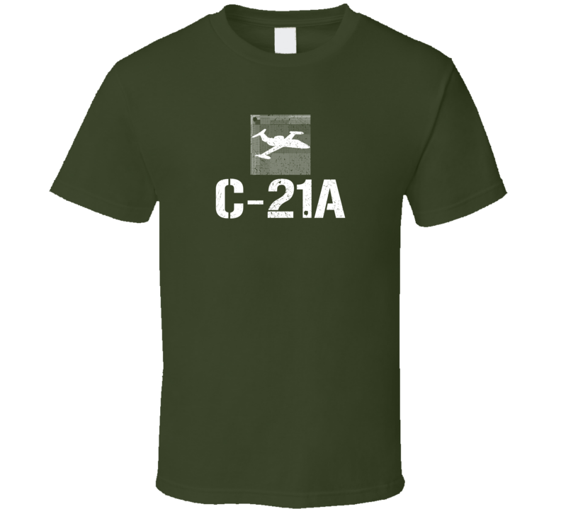 C-21A Jet Military T Shirt C-21A Jet Military T Shirt