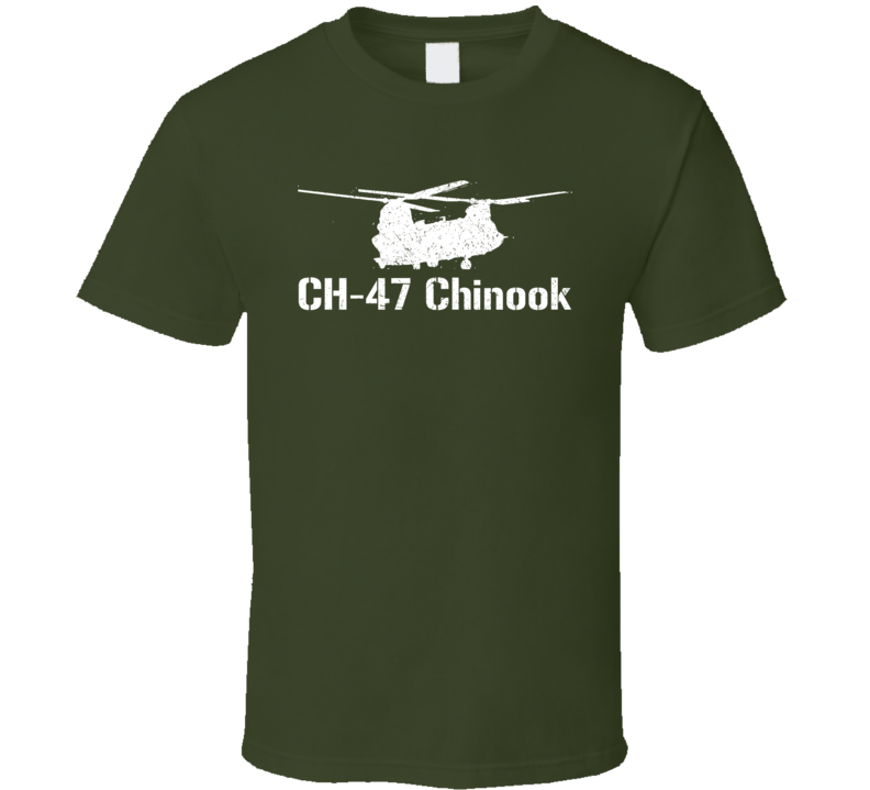 CH-47 Chinook Helicopter Military T Shirt CH-47 Chinook Helicopter Military T Shirt