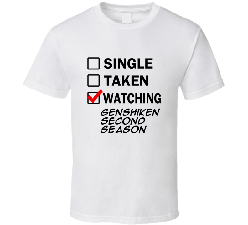 Life Is Short Watch Genshiken Second Season Anime TV T Shirt
