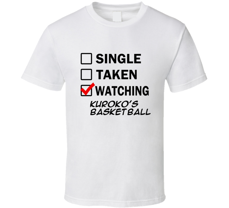 Life Is Short Watch Kuroko's Basketball Anime TV T Shirt