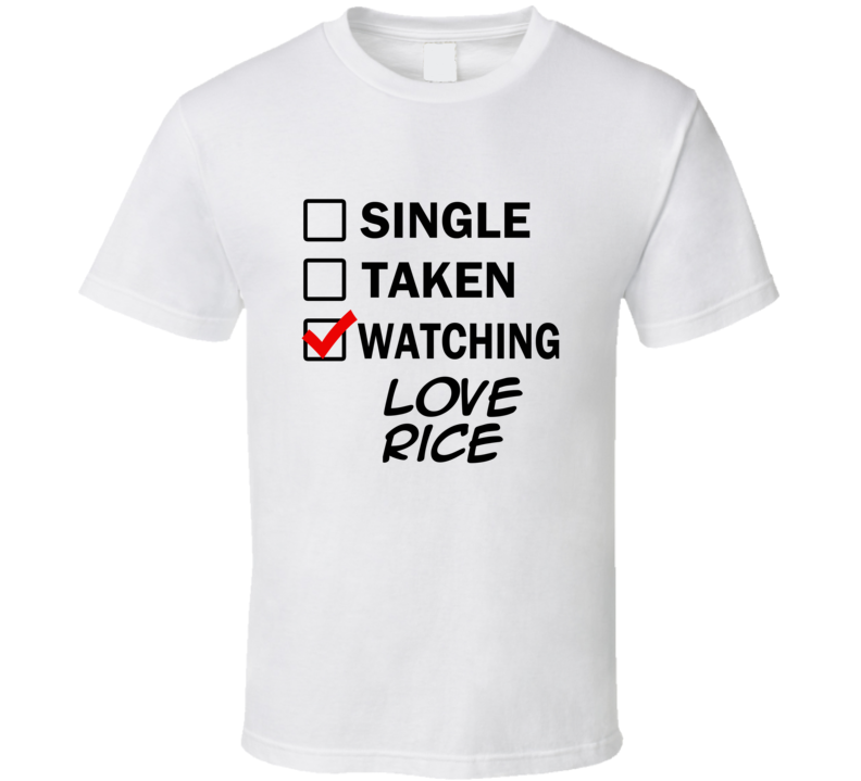 Life Is Short Watch Love Rice Anime TV T Shirt