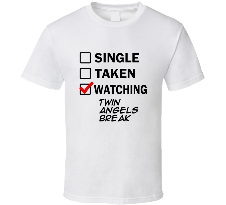 Life Is Short Watch Twin Angels BREAK Anime TV T Shirt