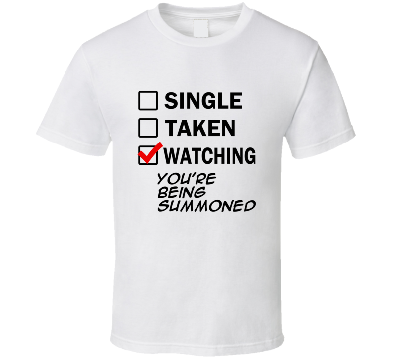 Life Is Short Watch You're Being Summoned Anime TV T Shirt Life Is Short Watch You're Being Summoned Anime TV T Shirt
