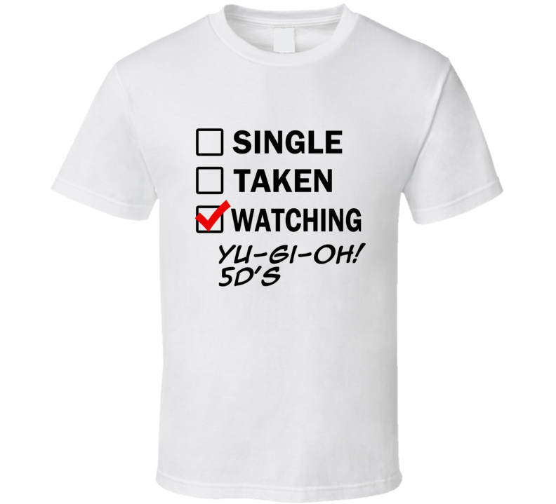 Life Is Short Watch Yu-Gi-Oh! 5D's Anime TV T Shirt