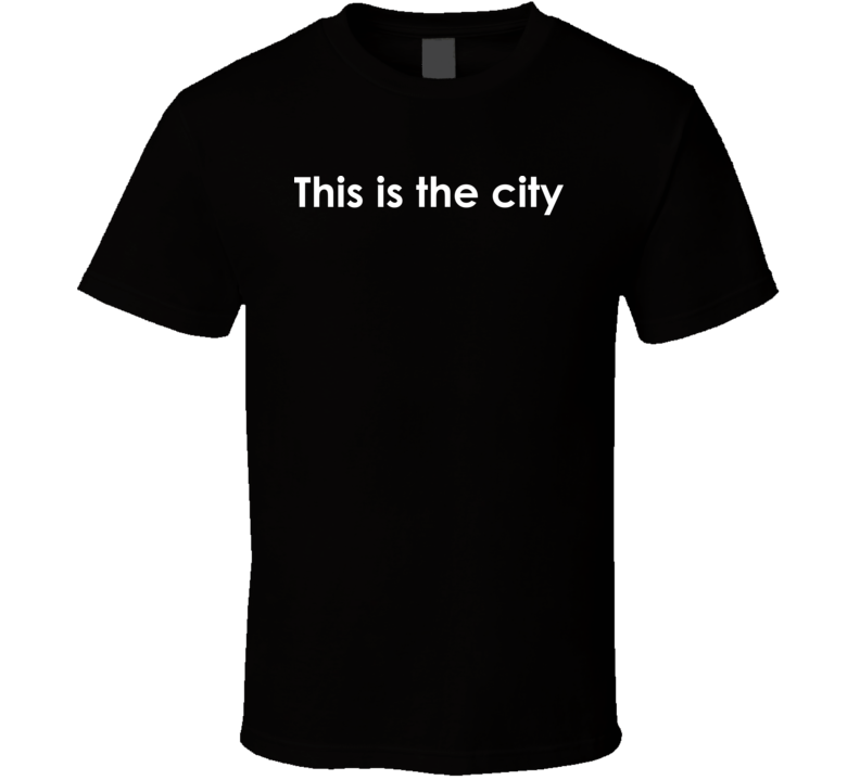 This is the city Dragnet TV Show Quote T Shirt