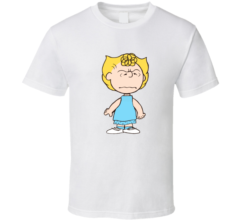 Sally Brown Peanuts Character Tv Show T Shirt