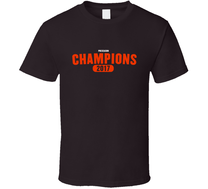 Cleveland Browns Preseason Champtions Funny Football T Shirt Cleveland Browns Preseason Champtions Funny Football T Shirt