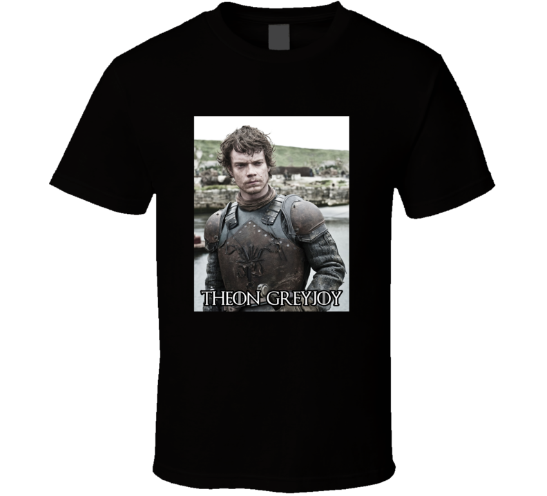 Theon Greyjoy Game Of Thrones Character T Shirt Theon Greyjoy Game Of Thrones Character T Shirt
