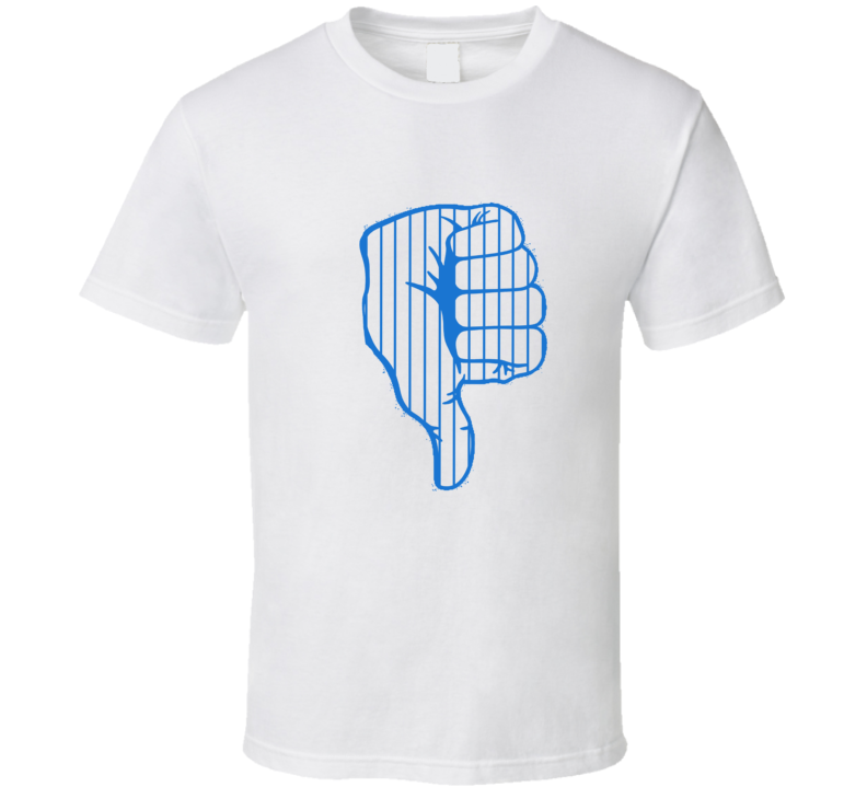 Thumbs Down Yankees Baseball Let The Bronx Play T Shirt Thumbs Down Yankees Baseball Let The Bronx Play T Shirt