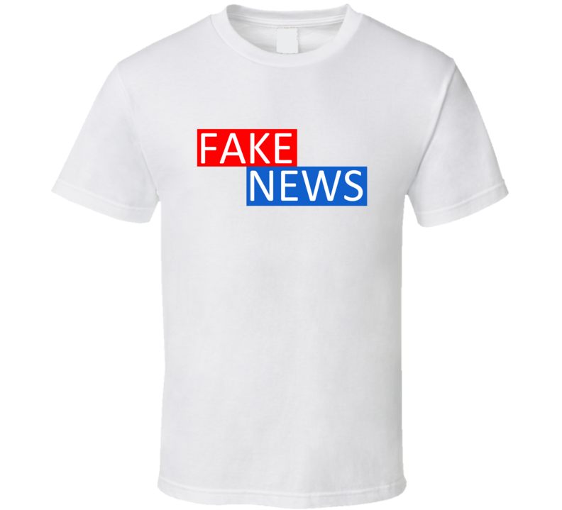 Fake News Media #fakenews T Shirt