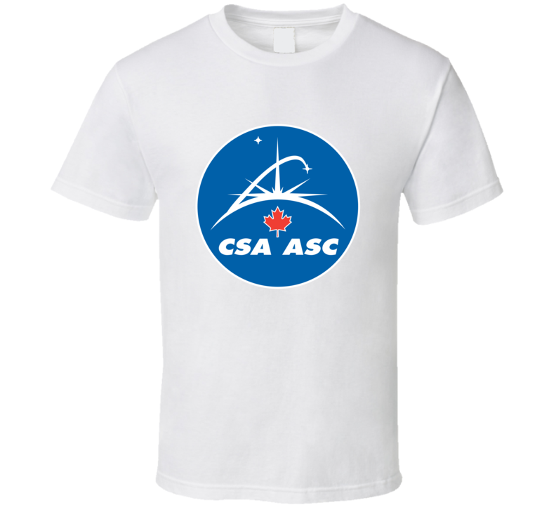 Canadian Space Agency Exploration Travel T Shirt