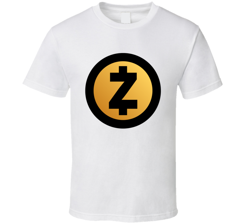 Zcash Bitcoin Cryptocurrency Digital Coin Logo T Shirt