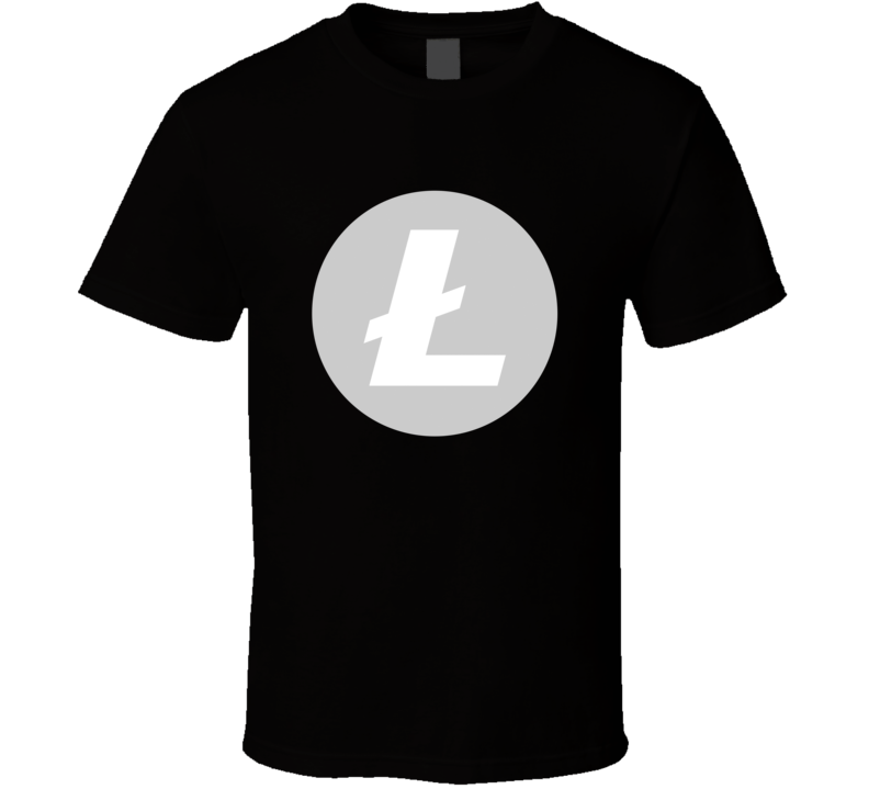 Litecoin Bitcoin Cryptocurrency Digital Coin Logo T Shirt