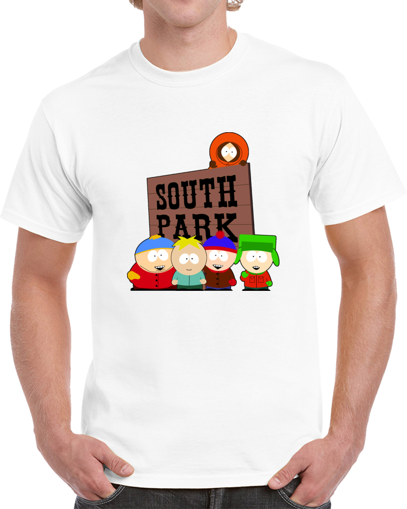 South Park Beginning Cast Sign Clever With Butters Tv T Shirt South Park Beginning Cast Sign Clever With Butters Tv T Shirt