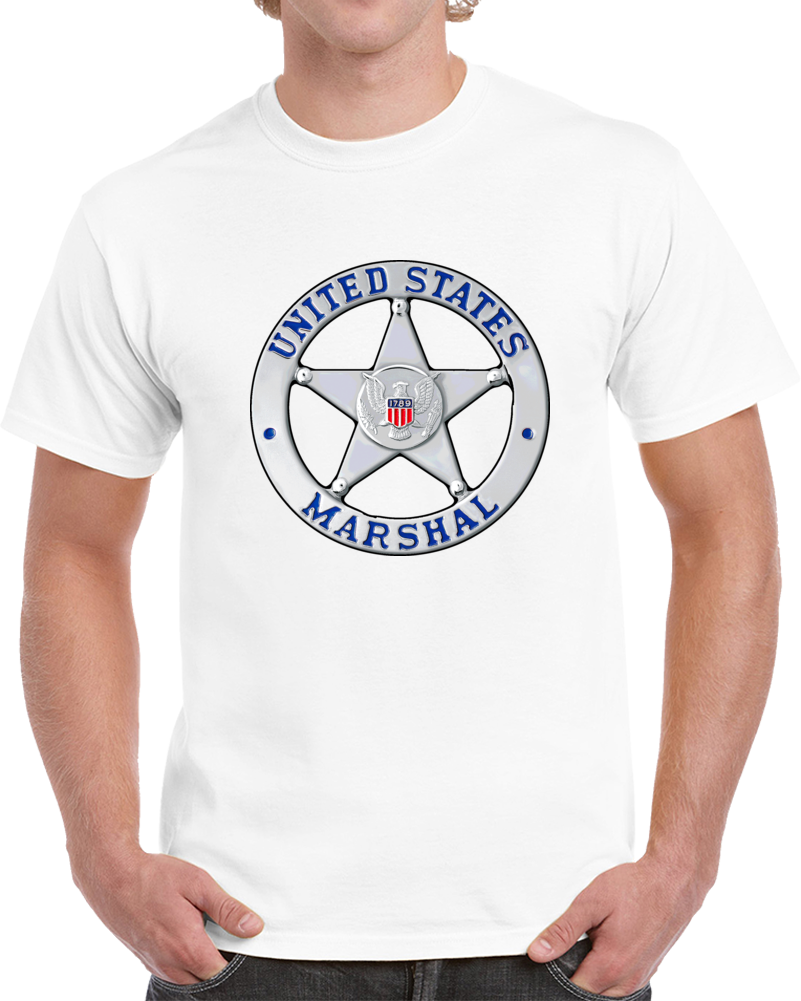 US Marshal Badge T Shirt