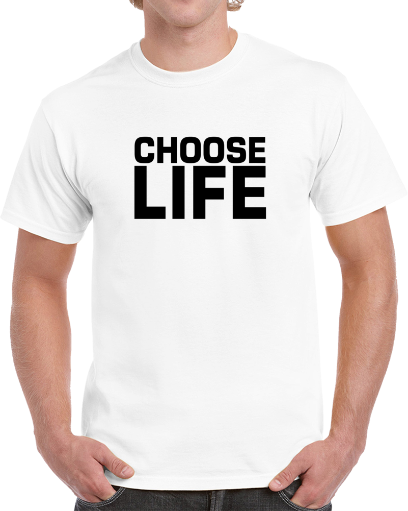 Choose Life George Michael 80s Before You Go Go T Shirt