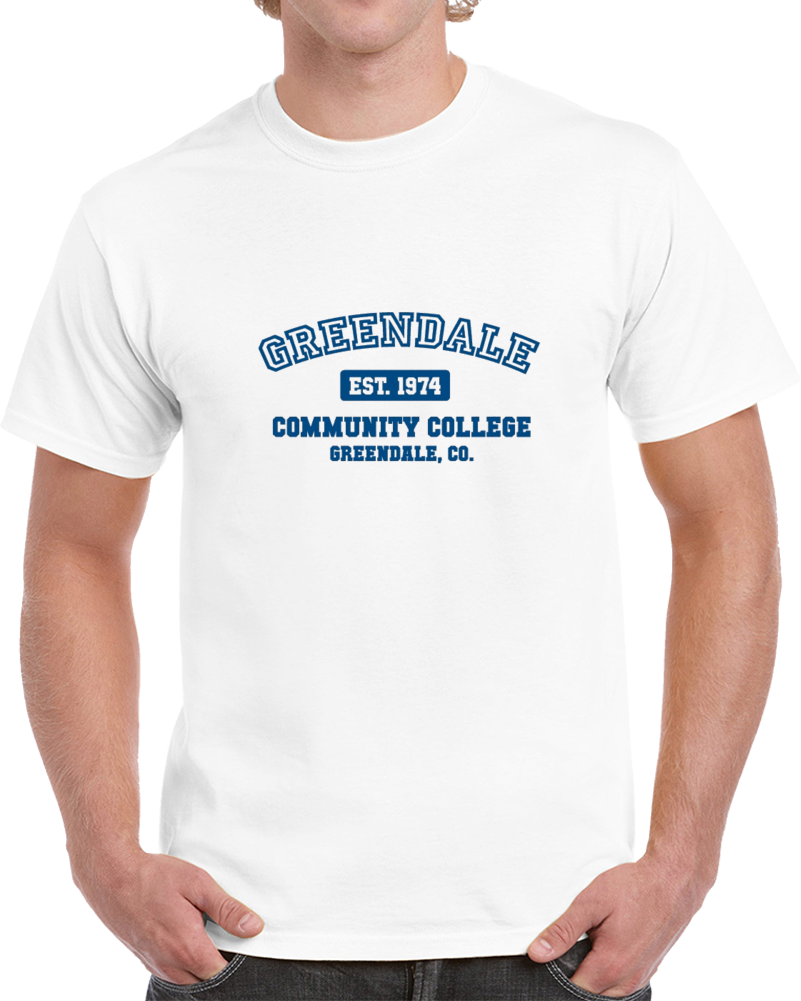 Community Greendale Community College Student TV Show T Shirt Community Greendale Community College Student TV Show T Shirt