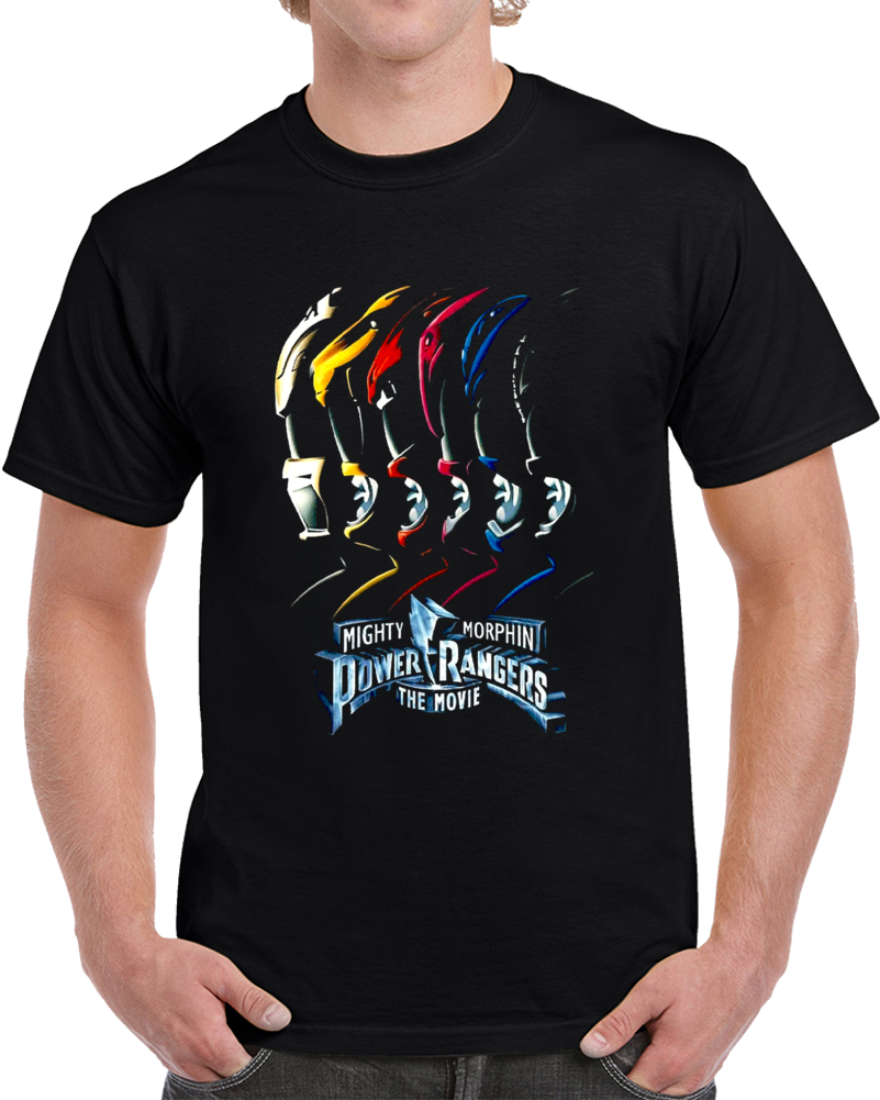 Power rangers the movie t shirt 