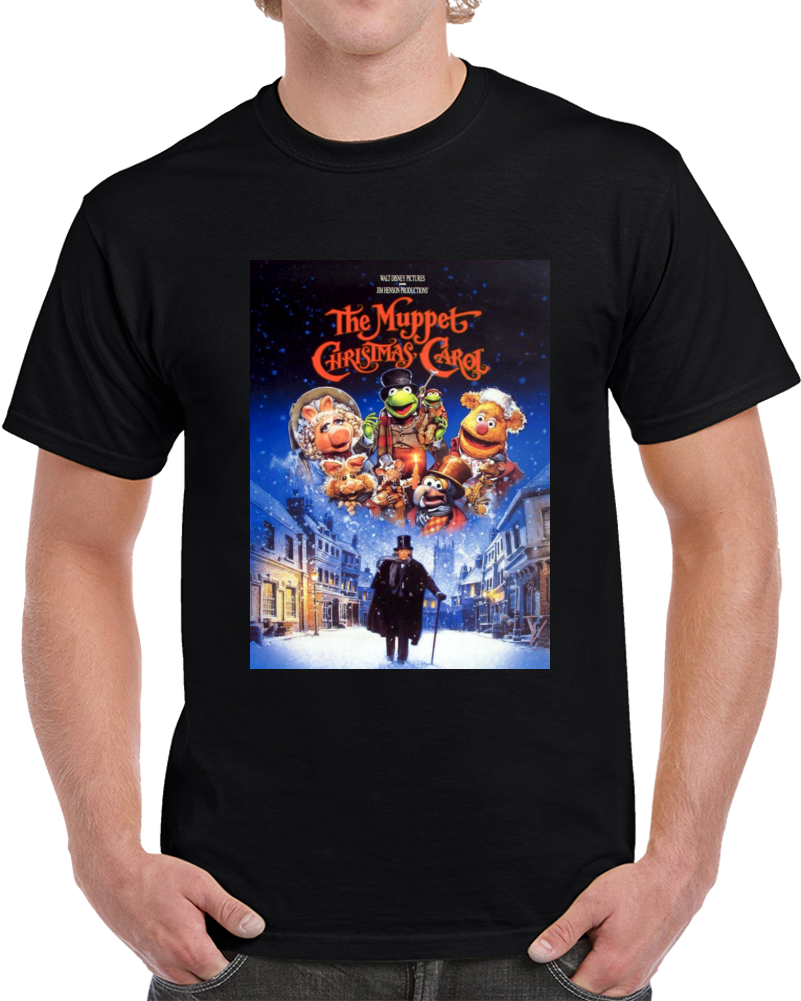 The Muppet Christmas Carol Movie Cover T Shirt The Muppet Christmas Carol Movie Cover T Shirt