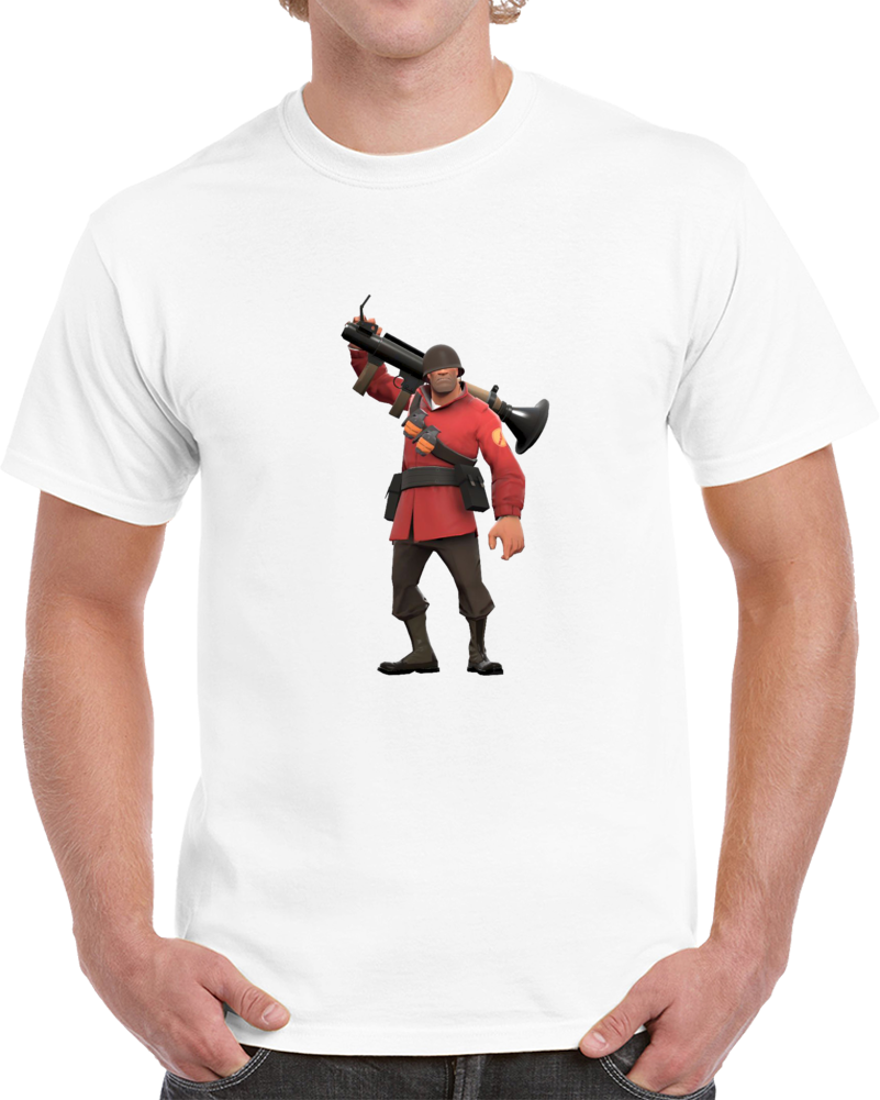Team Fortress 2 soldier T Shirt
