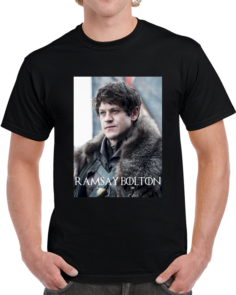 Ramsay Bolton Character From The TV Show Game Of Thrones T Shirt